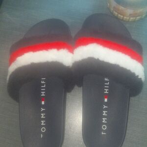 Tommy Hilfiger slides kids size 3